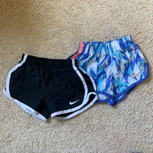 Set of 2 Nike girls shorts